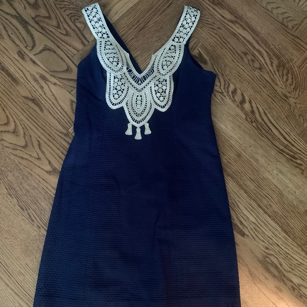 Lilly Pulitzer Navy Blue Sundress